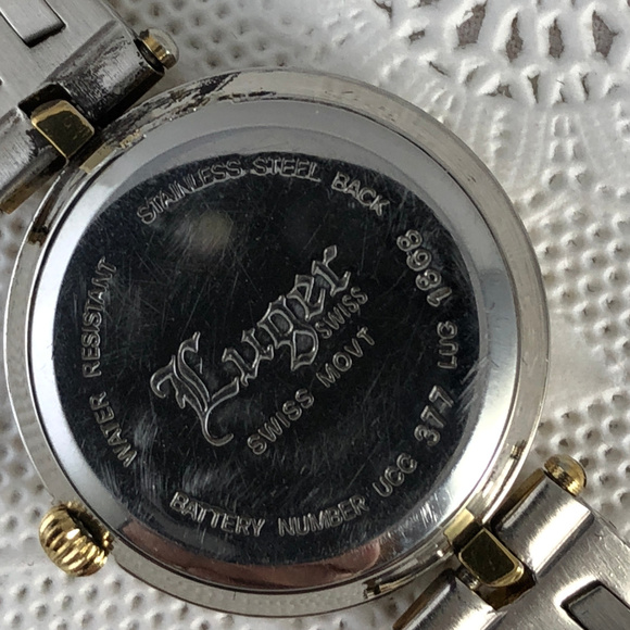 Luger Swiss Made Watch Gold & Silver Tone Bracelet main image 5